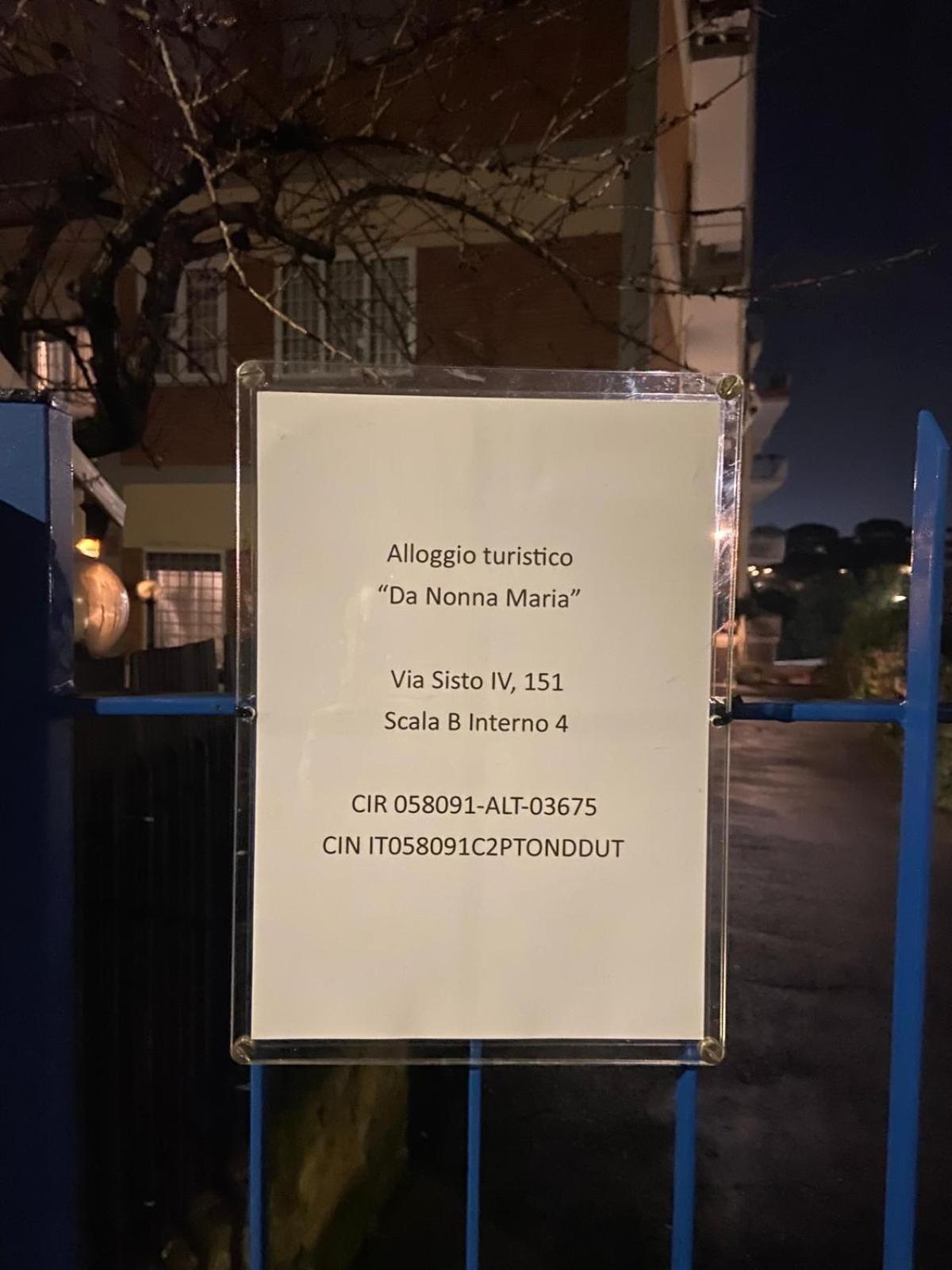 Apartamento Da Nonna Maria Roma Exterior foto